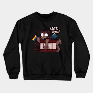 Herobette says LGBTQ+ Rights! Crewneck Sweatshirt